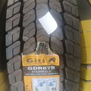 لاستیک 315/80/22.5 جی تی گل عقب 675
