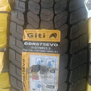 لاستیک 315/70/22.5 جی تی عقب 675
