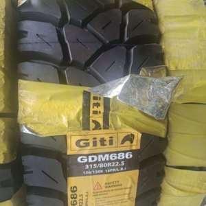 لاستیک 315/80/22.5 جی تی معدنی 686