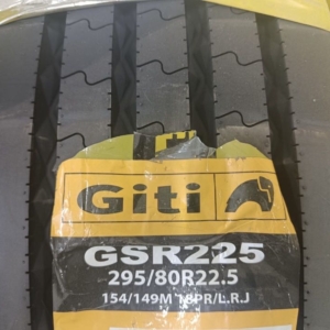 لاستیک 295/80/22.5 جی تی GSR225