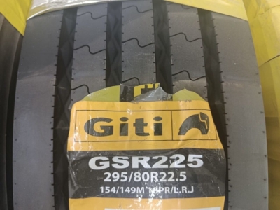 لاستیک 295/80/22.5 جی تی GSR225